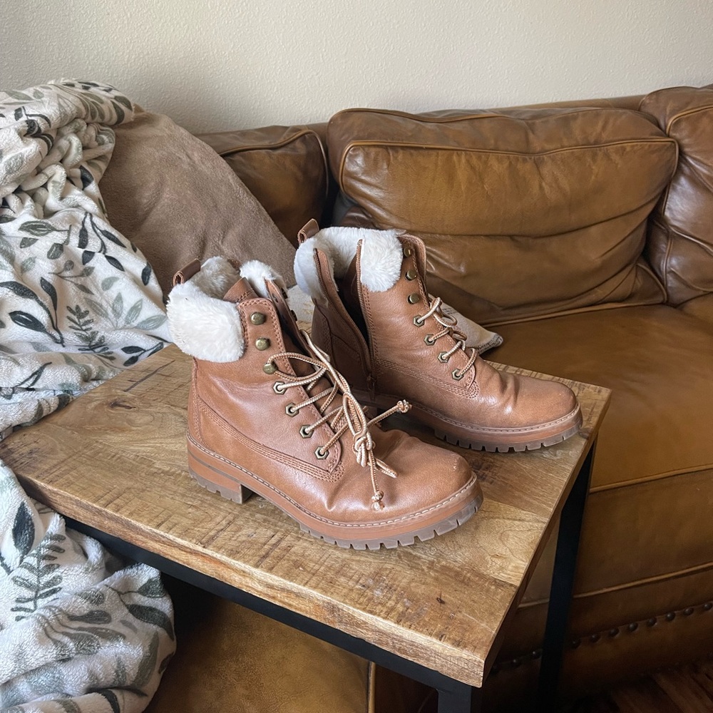 Madden Girl Leather Boots